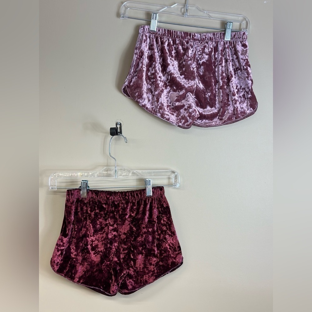 Popular 21small set of two elastic waist 12” w with stretch 7” rise 2-1/2 inseam